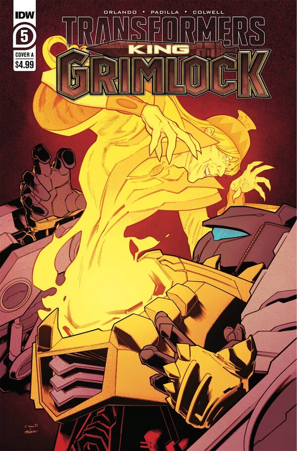 Transformers King Grimlock Issue No. 5 Comic Book Preview Image  (1 of 9)